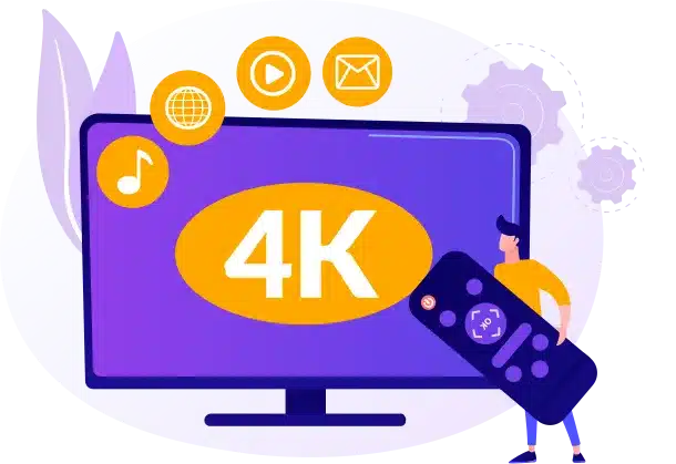 Premium Features of iptv with 4k